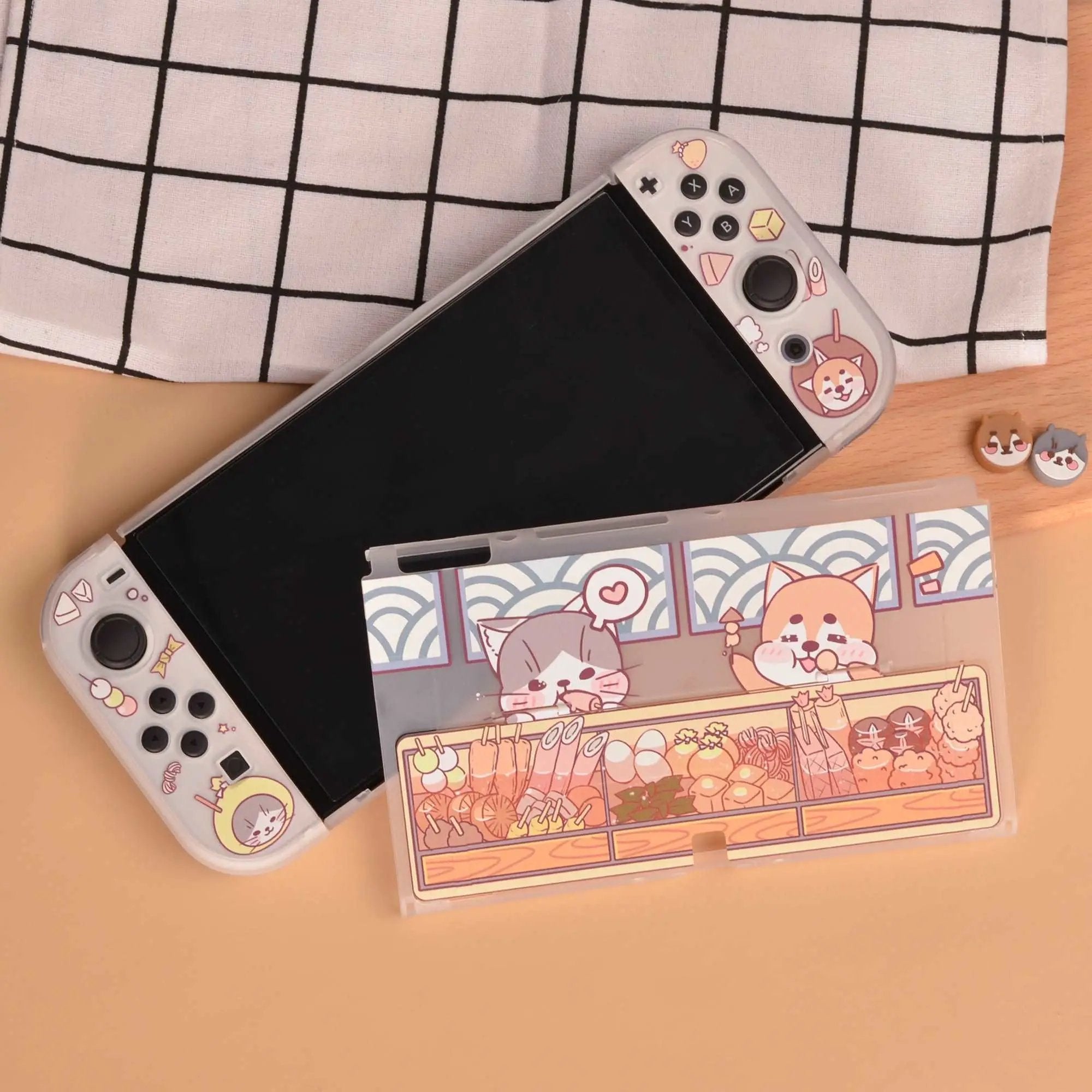 Oden CatDog Case - Nintendo Switch OLED - SwitchOutfits