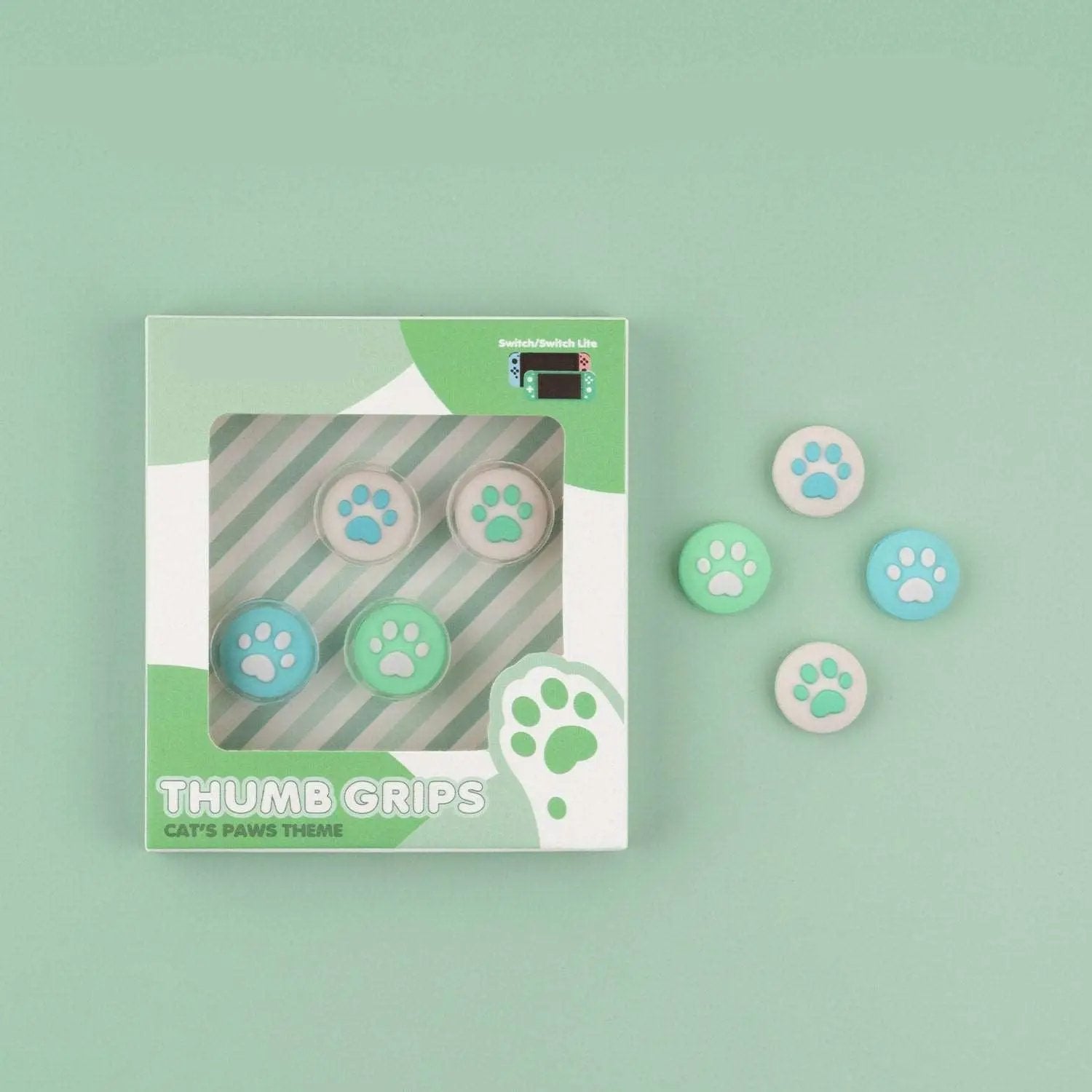 Cat Paw Thumb Grip Cap - Nintendo Switch / Switch Lite - SwitchOutfits