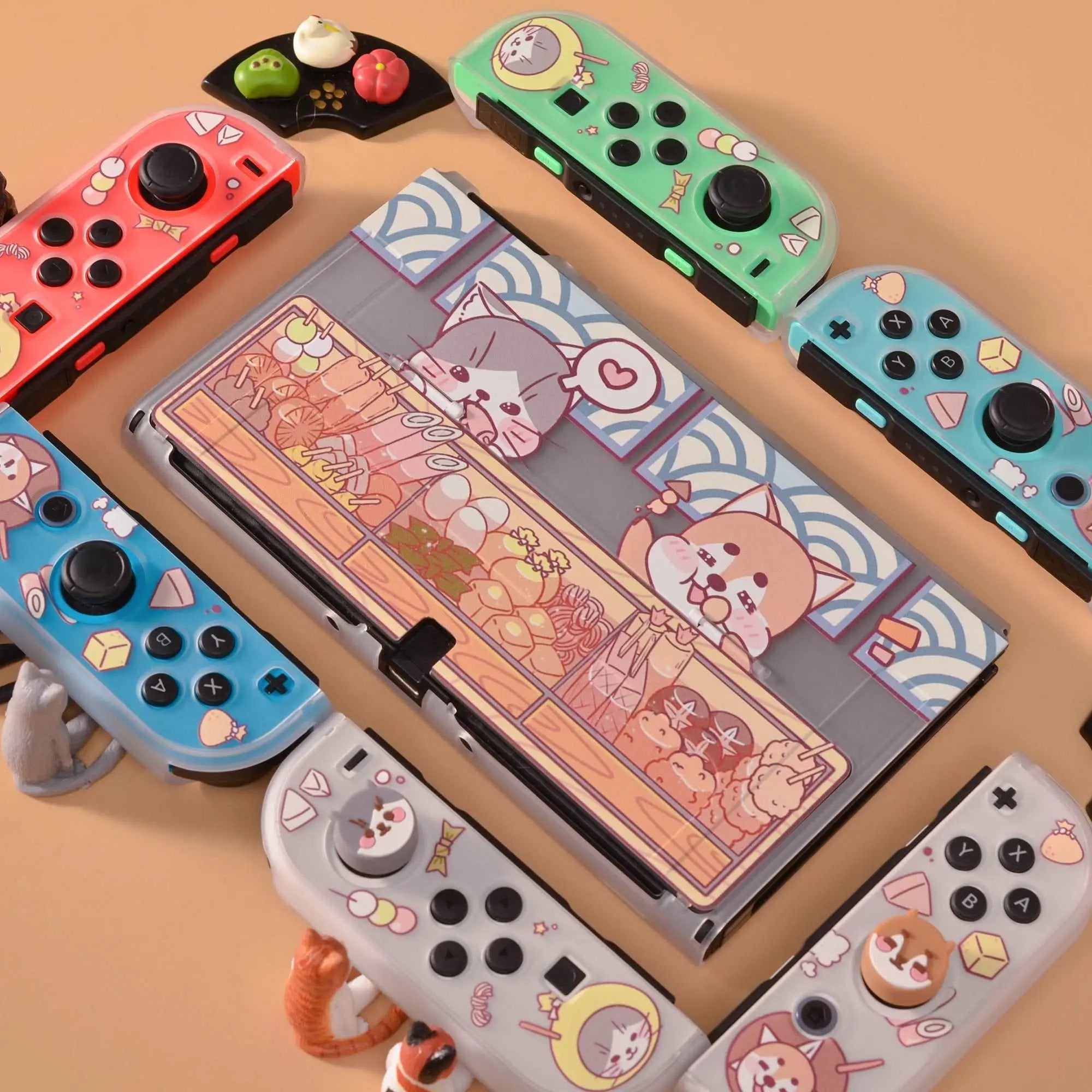 Oden CatDog Case - Nintendo Switch OLED - SwitchOutfits