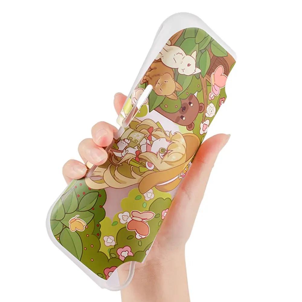 Cute Forest Girl Case for Nintendo Switch Lite