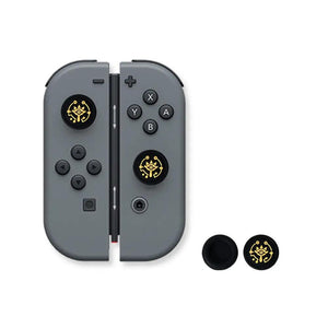 Black Egyptian Thumb Grip Caps for Nintendo Switch / Lite / OLED