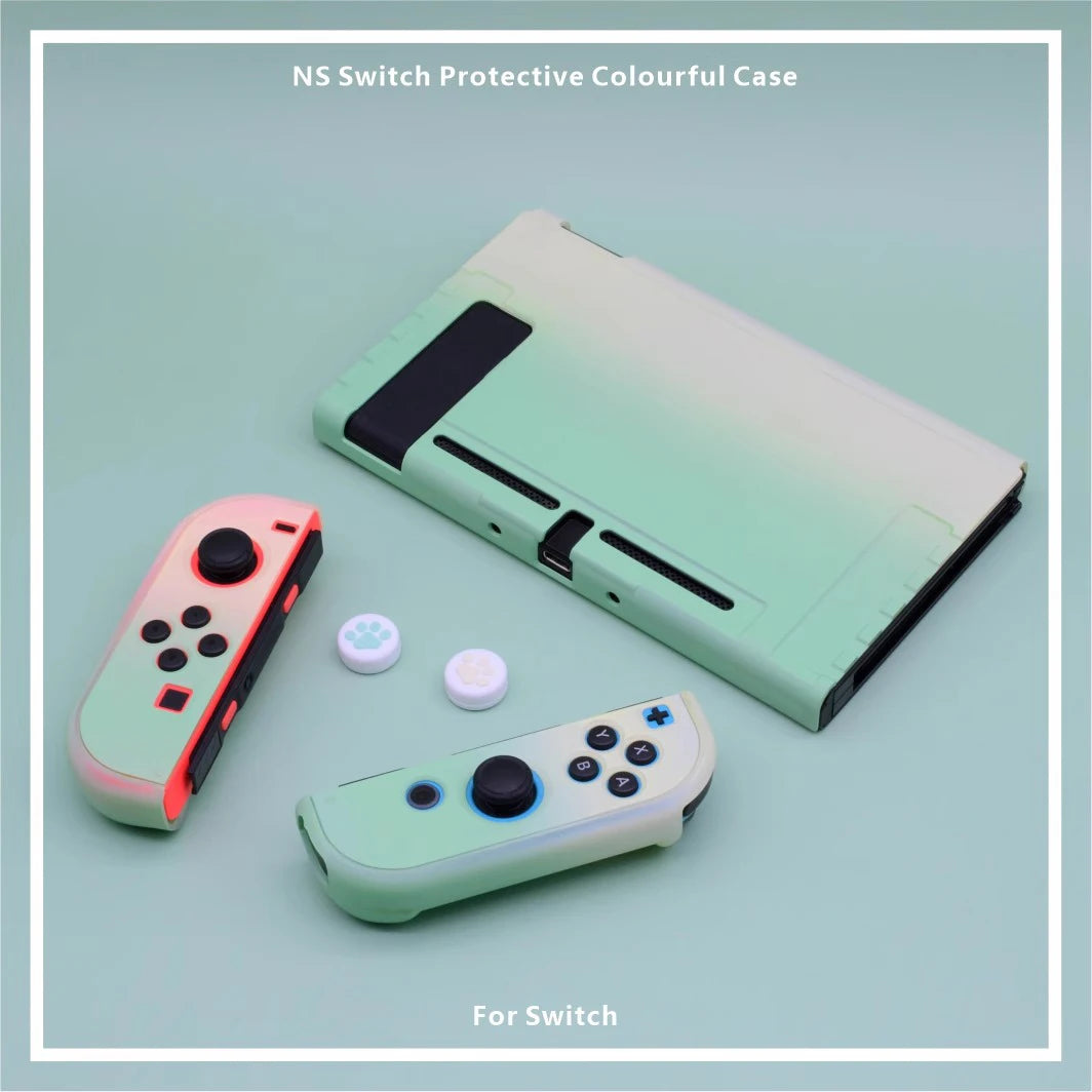 Yellow-green colorful case for Nintendo Switch