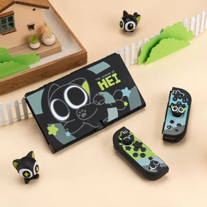 Cute Black Cat Case for Nintendo Switch / OLED