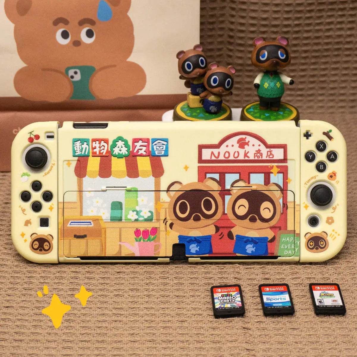 Animal Crossing Protective Case for Nintendo Switch OLED