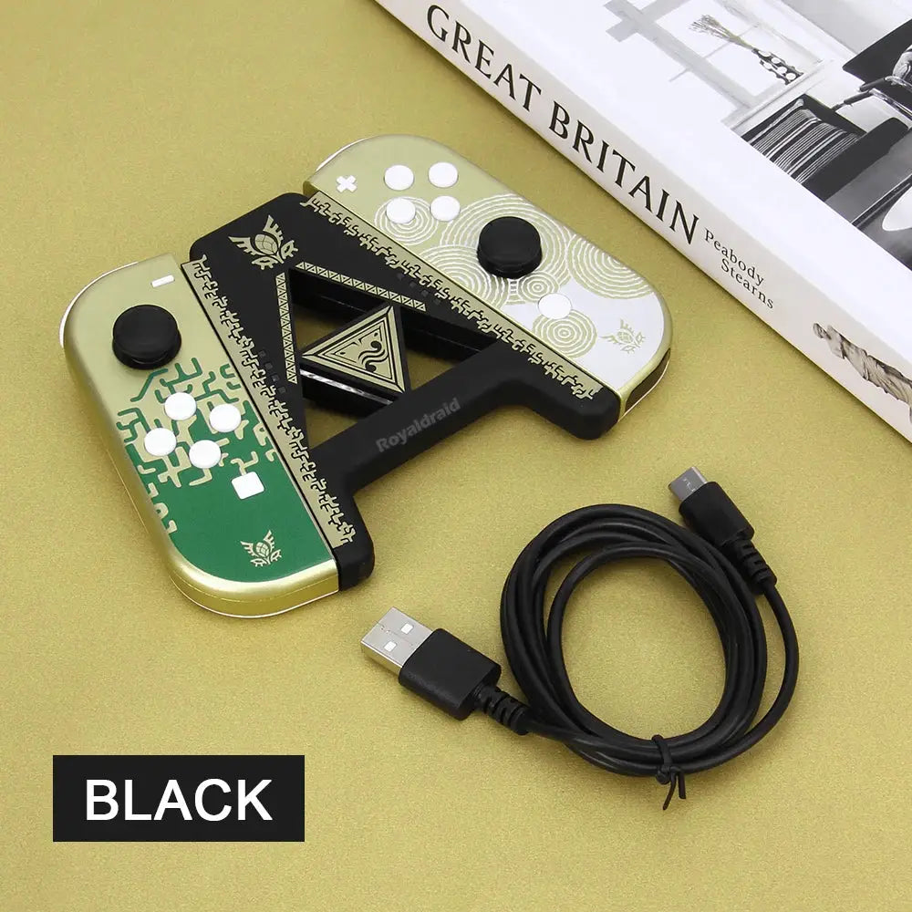 Legend of Zelda Game Controller Charging Dock Grip For Nintendo Switch and OLED