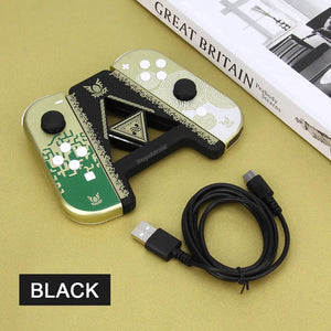 Legend of Zelda Game Controller Charging Dock Grip For Nintendo Switch and OLED