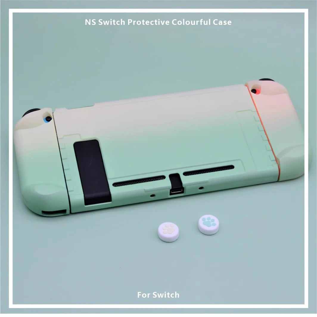 Yellow-green colorful case for Nintendo Switch