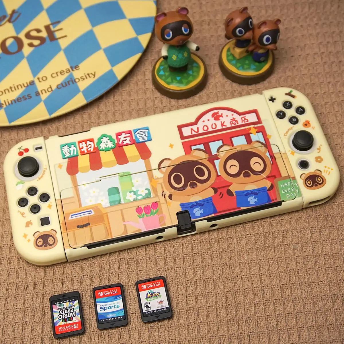 Animal Crossing Protective Case for Nintendo Switch OLED