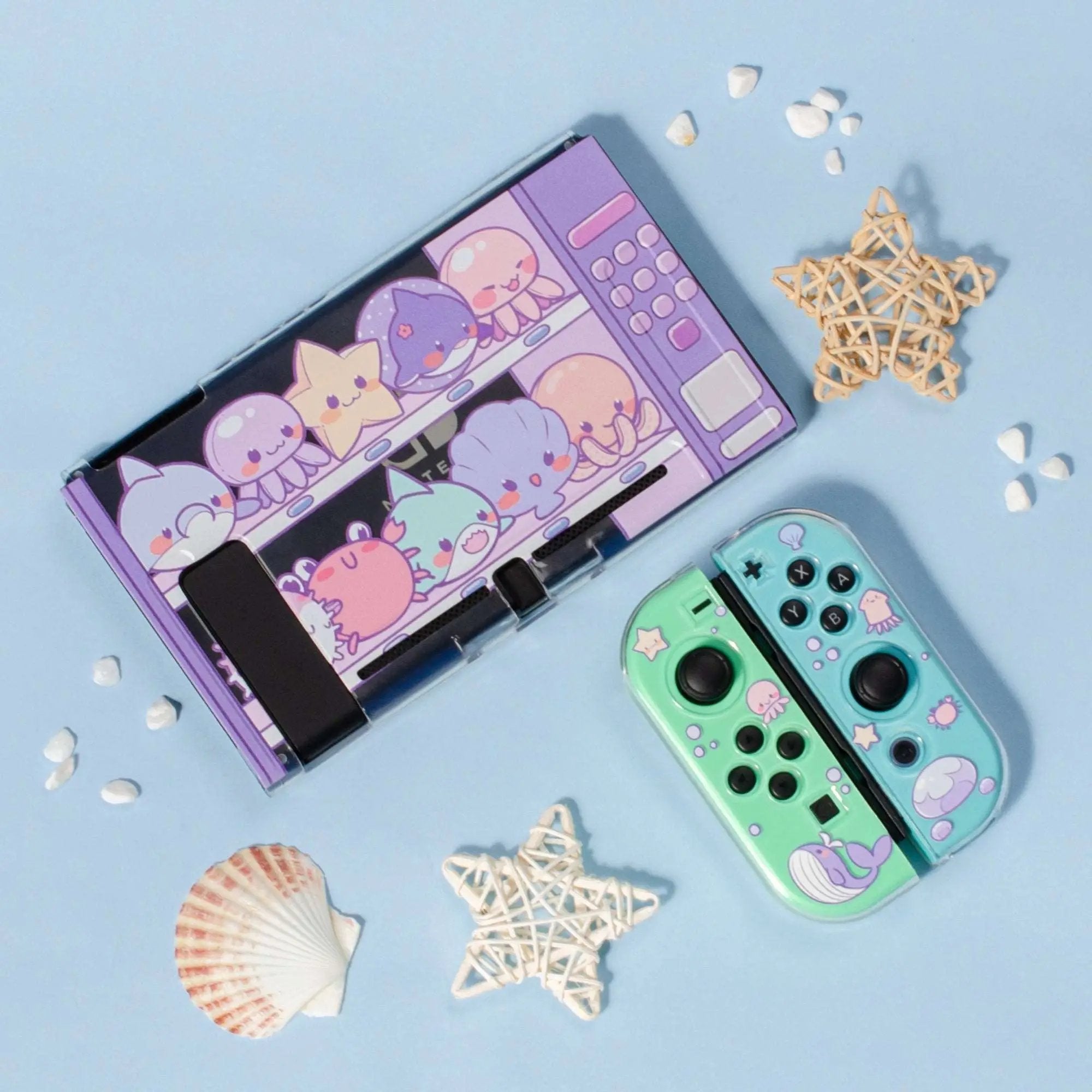 Ocean Friends Case - Nintendo Switch OLED - SwitchOutfits