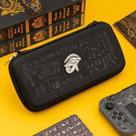 Black Egyptian Carrying Case - Nintendo Switch/Switch OLED - SwitchOutfits