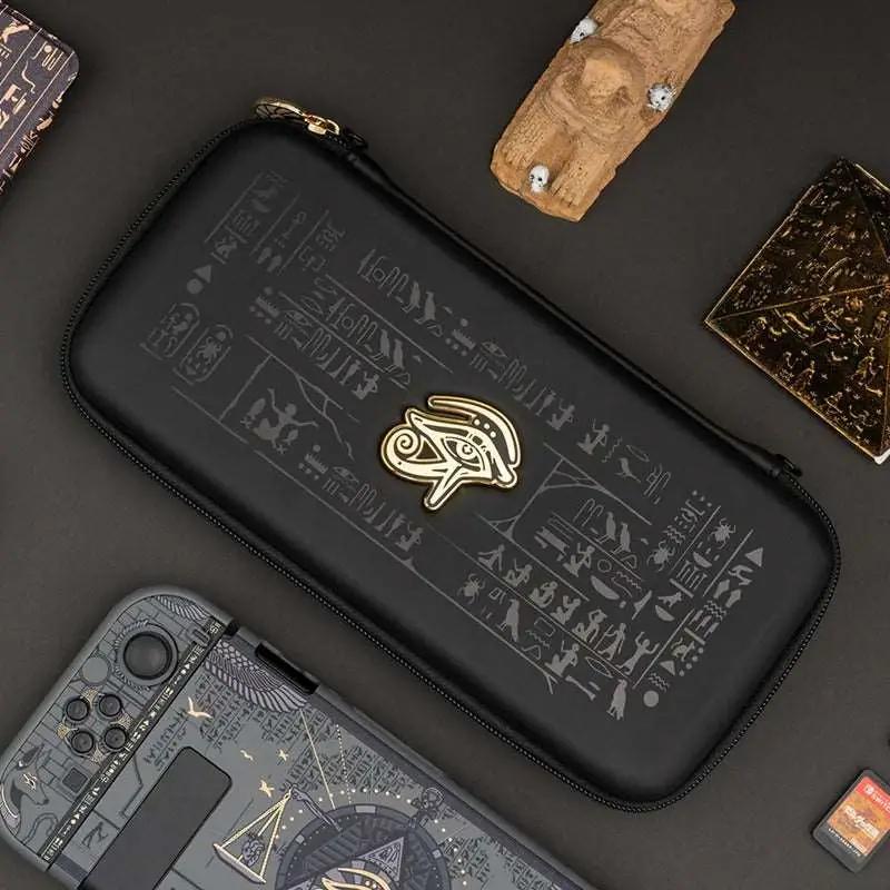 Black Egyptian Carrying Case - Nintendo Switch/Switch OLED - SwitchOutfits