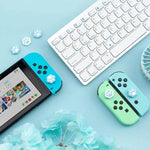 Pink Blue Cat Claw Thumb Grip Cap - Nintendo Switch / Switch Lite - SwitchOutfits