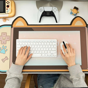 Shiba Inu Keyboard and Mouse Pad - SwitchOutfits