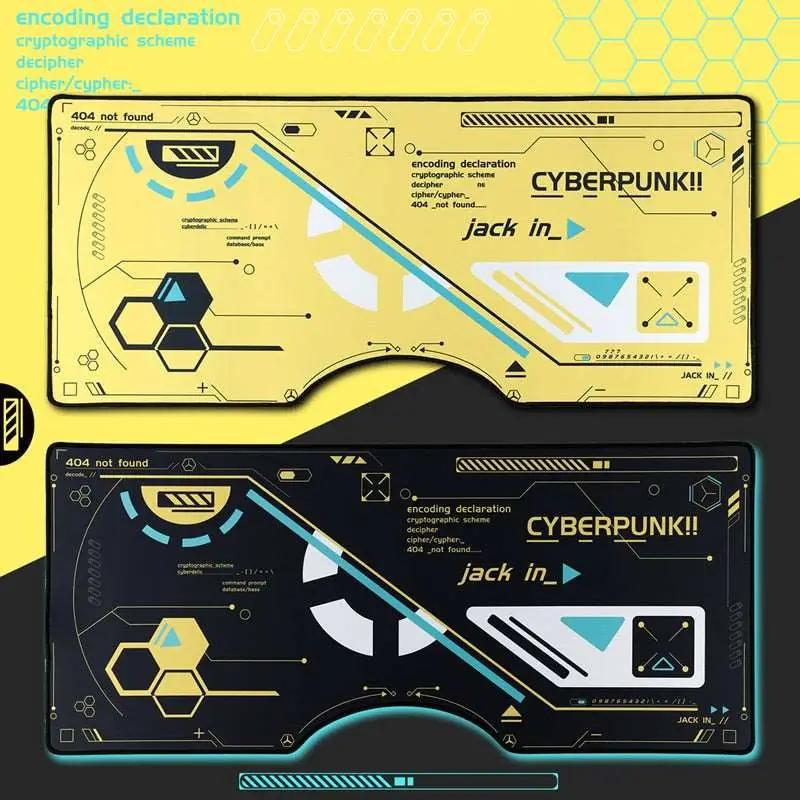Cyberpunk Gaming Keyboard and Mouse Pad - SwitchOutfits