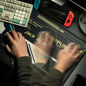Cyberpunk Gaming Keyboard and Mouse Pad - SwitchOutfits