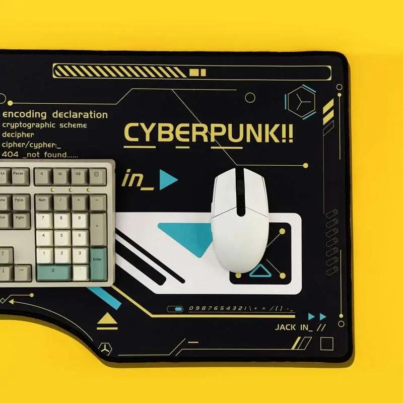 Cyberpunk Gaming Keyboard and Mouse Pad - SwitchOutfits