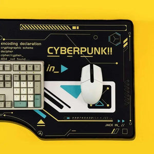 Cyberpunk Gaming Keyboard and Mouse Pad - SwitchOutfits