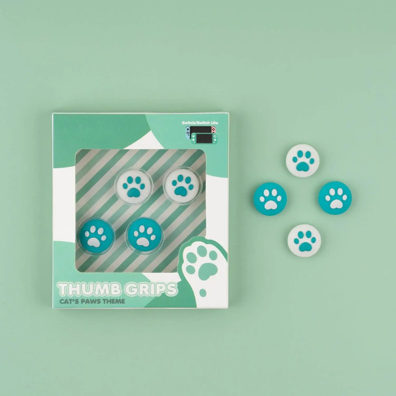 Cat Paw Thumb Grip Cap - Nintendo Switch / Switch Lite - SwitchOutfits