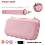 Pink Sakura Carrying Case for Nintendo Switch Lite