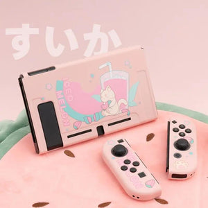 Watermelon Cat Case - Nintendo Switch - SwitchOutfits