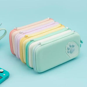 Pastel Series Cat Paw Carrying Case - Nintendo Switch/Switch OLED - SwitchOutfits