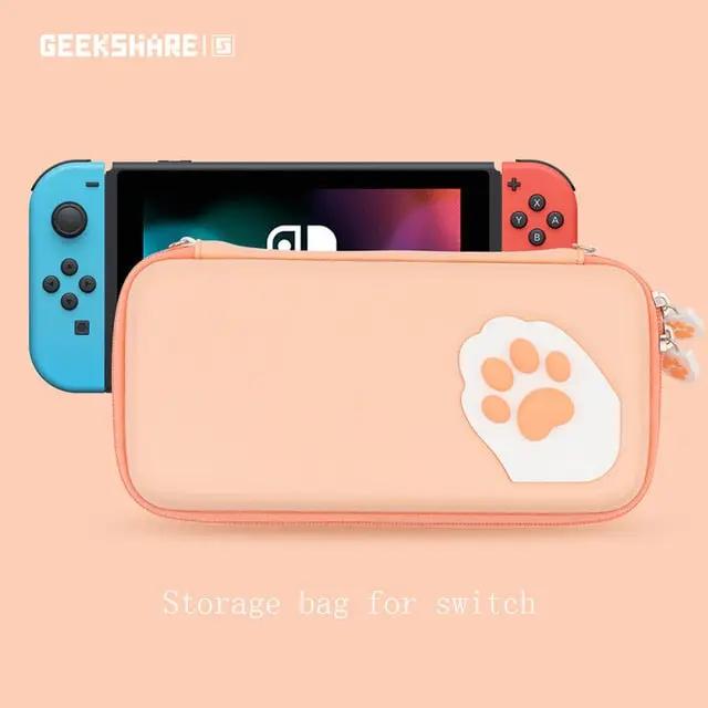 Cat paw nintendo switch case discount