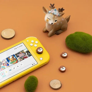 Cute Deer Dog Thumb Grip Cap - Nintendo Switch / Switch Lite - SwitchOutfits