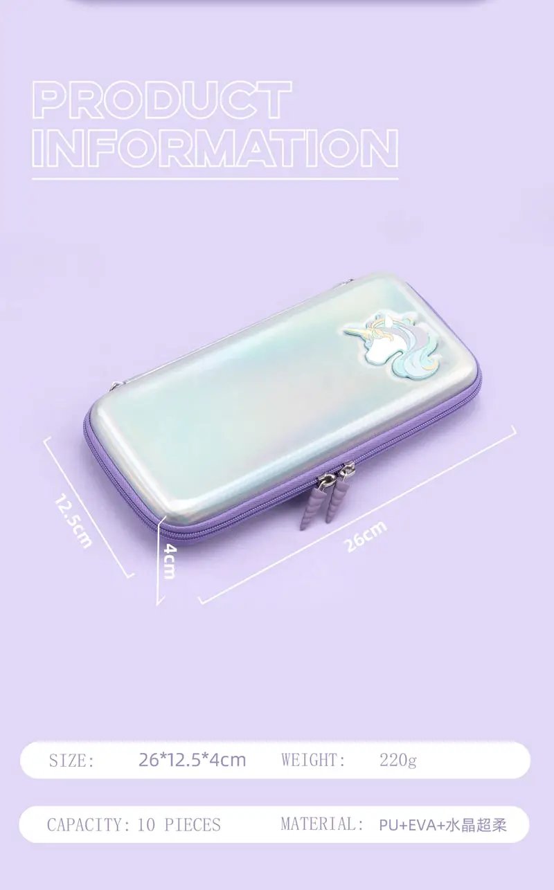 Rainbow Unicorn Carrying Case - Nintendo Switch/Switch OLED - SwitchOutfits