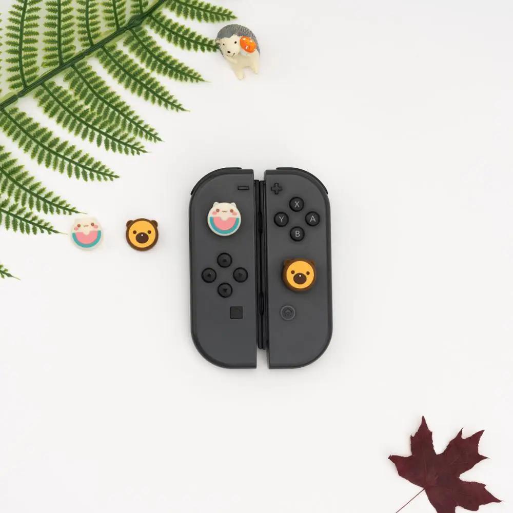 Cute Bear & Cat Thumb Grip Cap - Nintendo Switch / Switch Lite - SwitchOutfits