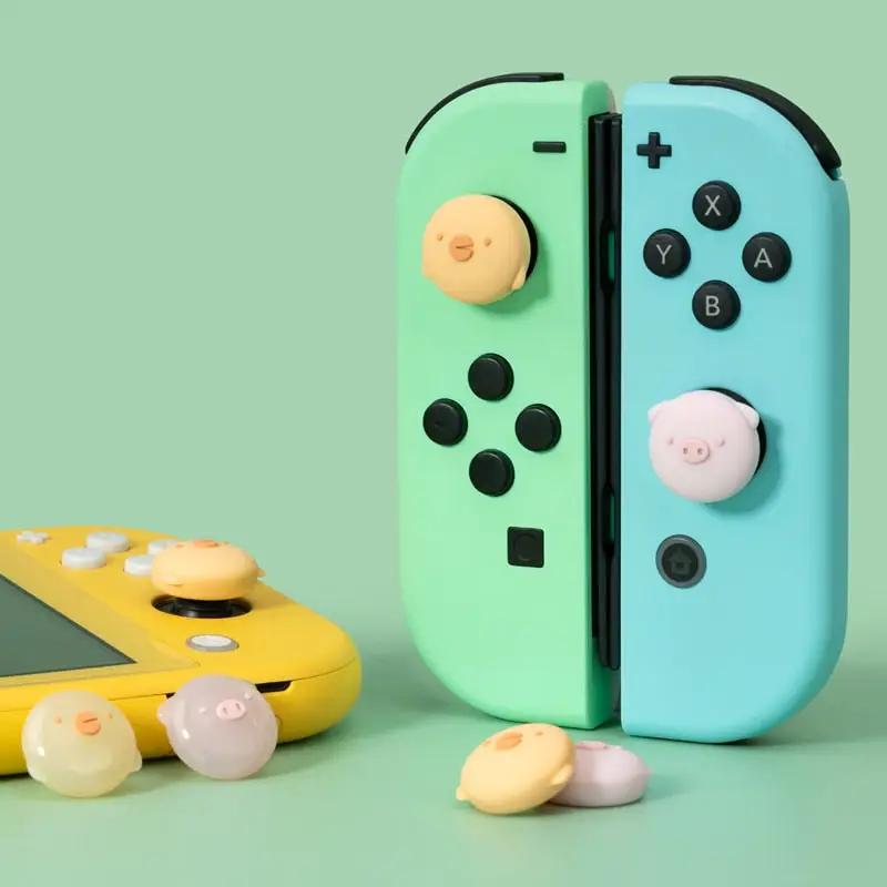 Cute Chicken & Pig Thumb Grip Cap - Nintendo Switch / Switch Lite - SwitchOutfits