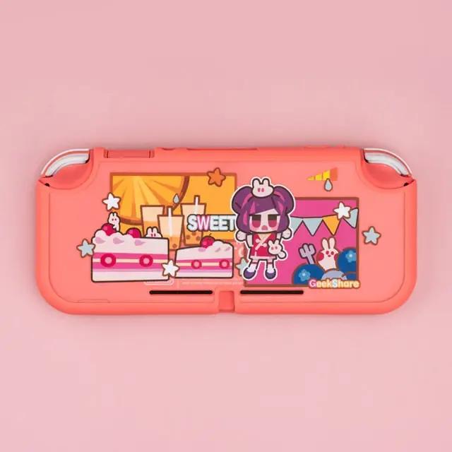 Sweet Cartoon Girl Case - Switch Lite - SwitchOutfits