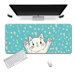 Playful Cat Gaming Keyboard and Mouse Pad - SwitchOutfits