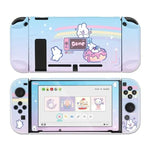 Rainbow Bunnies Case + Screen Protector - Nintendo Switch - SwitchOutfits