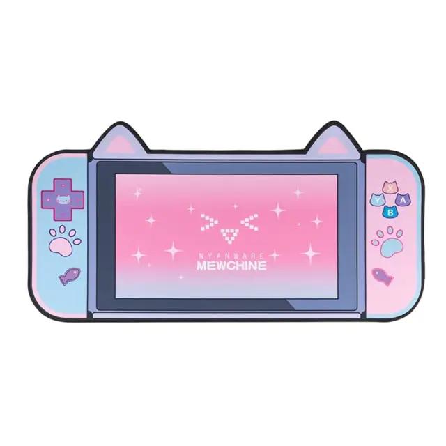 Pink Cat Keyboard and Mouse Pad + Wrist Rest - SwitchOutfits