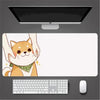 Playful Shiba Inu Gaming Keyboard and Mouse Pad - SwitchOutfits