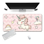 Cute Unicorn Gaming Keyboard and Mouse Pad - SwitchOutfits