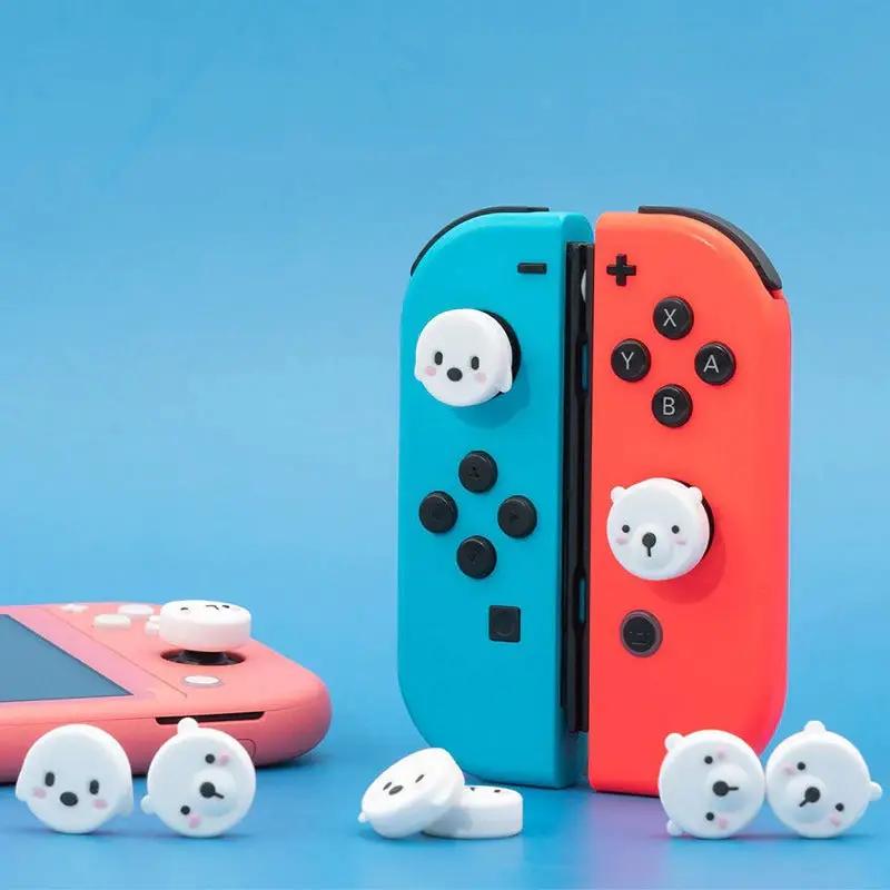 Cute Bear Dog Thumb Grip Cap - Nintendo Switch / Switch Lite - SwitchOutfits